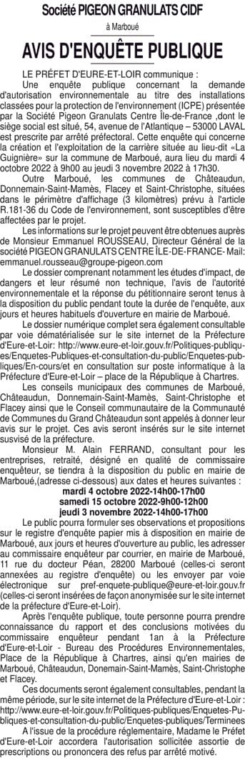 Contenu publication