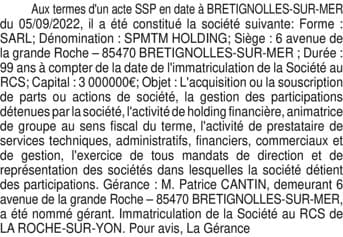 Contenu publication