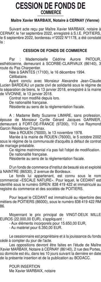 Contenu publication