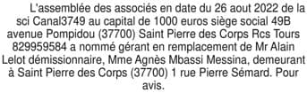 Contenu publication