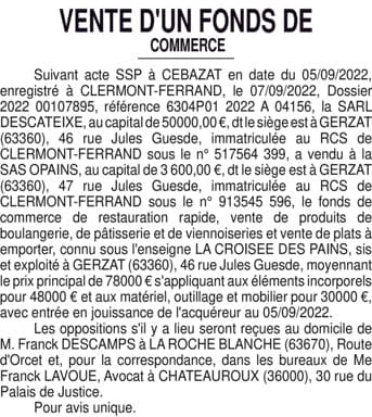 Contenu publication