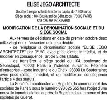 Contenu publication