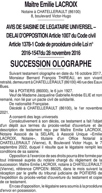 Contenu publication