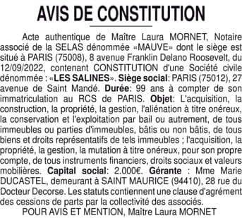 Contenu publication