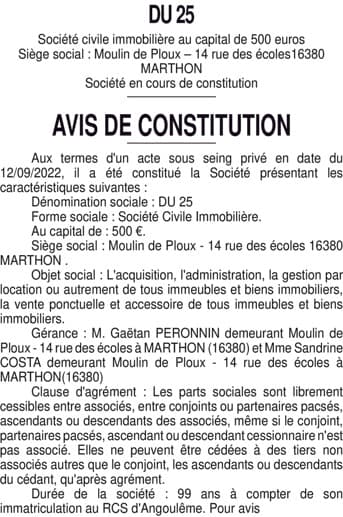 Contenu publication