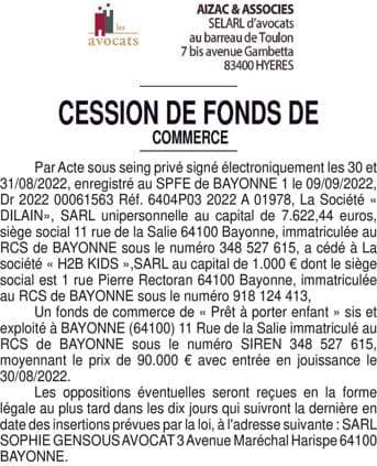 Contenu publication