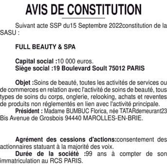 Contenu publication