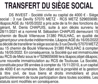Contenu publication
