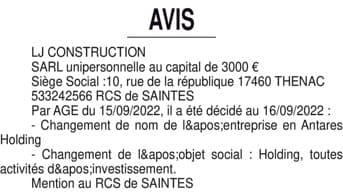 Contenu publication