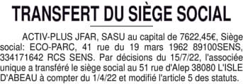 Contenu publication