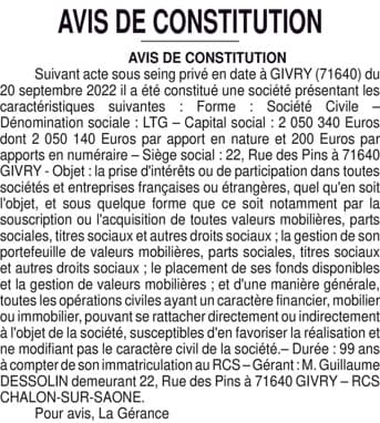 Contenu publication