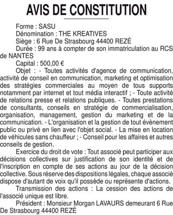 Contenu publication