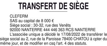 Contenu publication