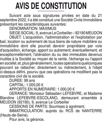 Contenu publication