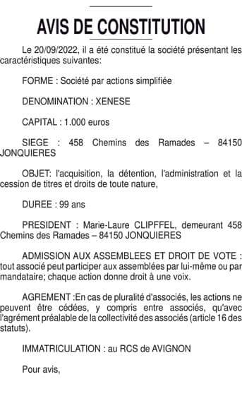 Contenu publication