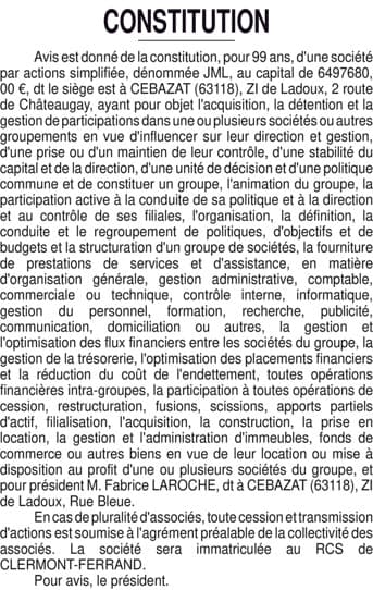 Contenu publication