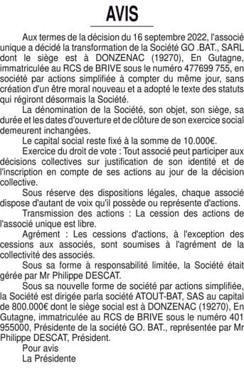 Contenu publication