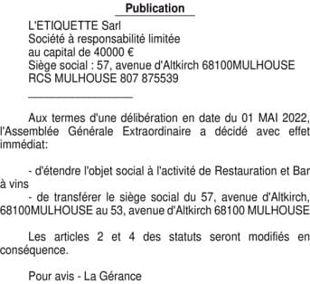 Contenu publication