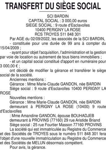 Contenu publication