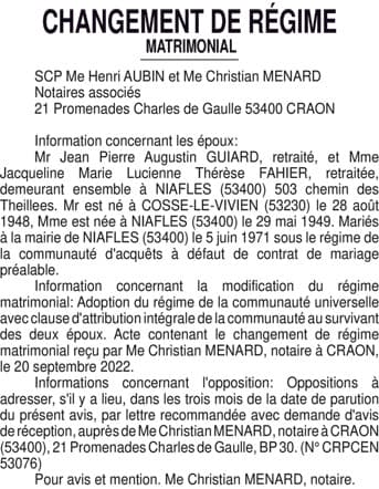 Contenu publication