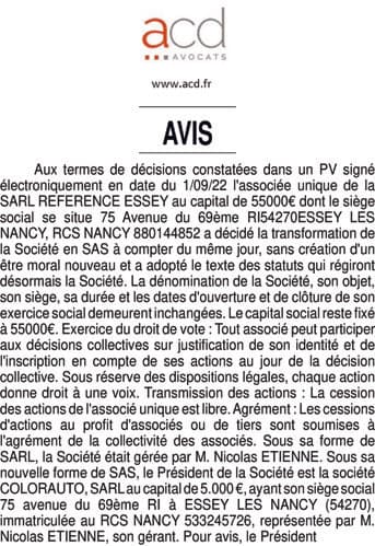 Contenu publication
