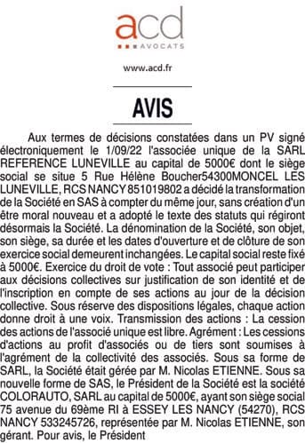 Contenu publication