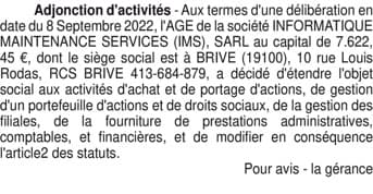 Contenu publication