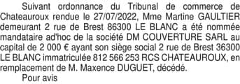 Contenu publication