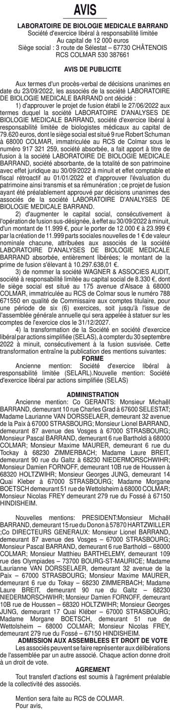 Contenu publication