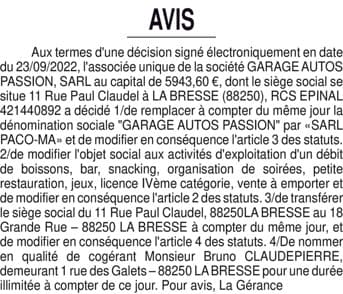 Contenu publication