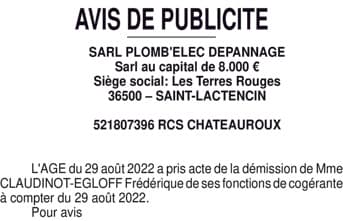 Contenu publication