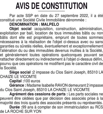 Contenu publication
