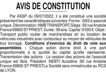 Contenu publication