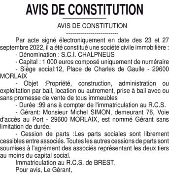 Contenu publication