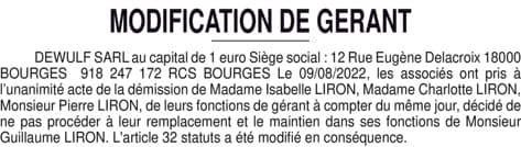 Contenu publication