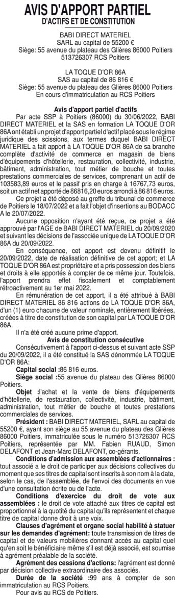 Contenu publication