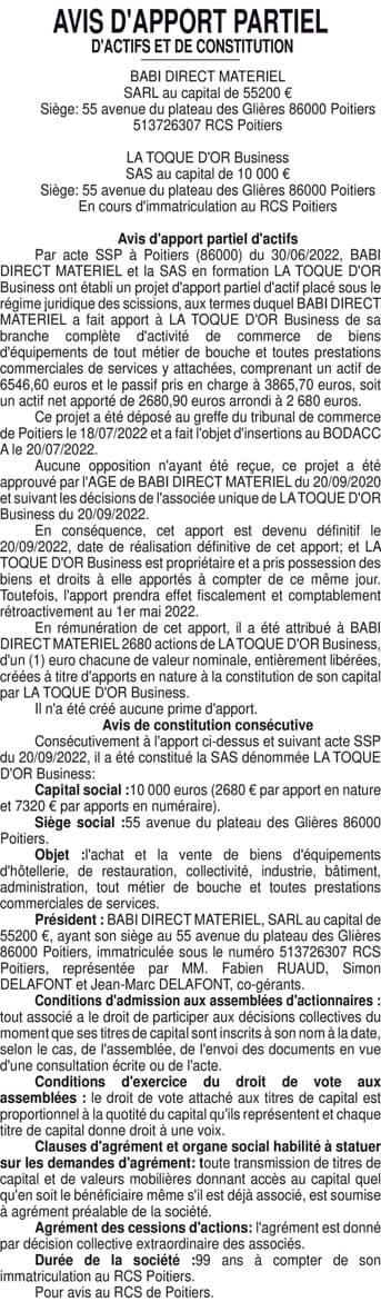 Contenu publication