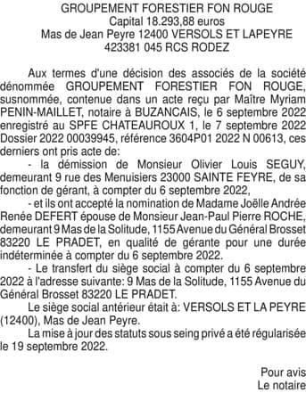 Contenu publication