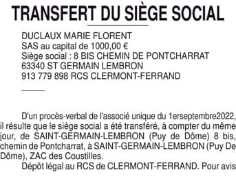 Contenu publication