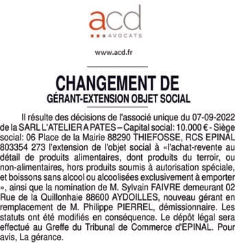 Contenu publication