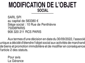 Contenu publication