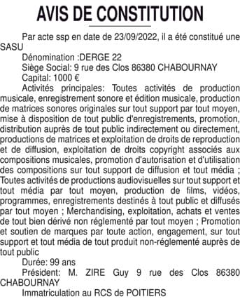 Contenu publication