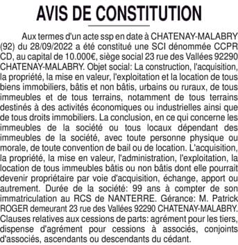 Contenu publication