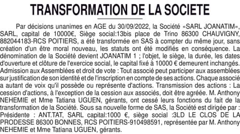 Contenu publication