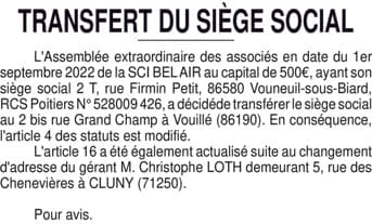 Contenu publication