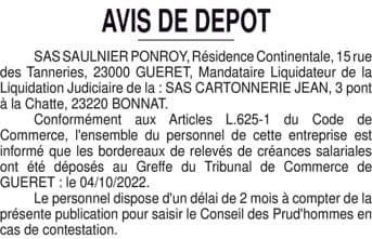 Contenu publication