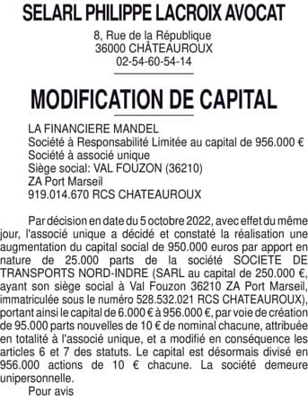 Contenu publication