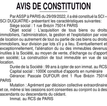 Contenu publication