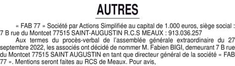 Contenu publication