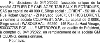 Contenu publication